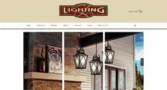Desktop Screenshot of lightingbydesignappleton.com